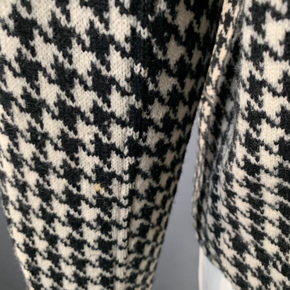 LAUREN by RALPH LAUREN Size XXXL Black Off White Wool Zip Pockets Jacket - Picture 5 of 11